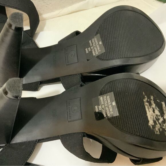 GBG Los Angeles size 10 black heels - Picture 8 of 10